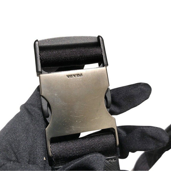Prada Re Nylon Belt Bag Black - Picture 9 of 9